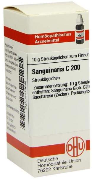 DHU Sanguinaria C200 10 g Globuli