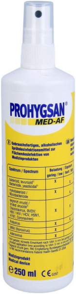 Prohygsan Med-Af Sprühdesinfektion 250ml