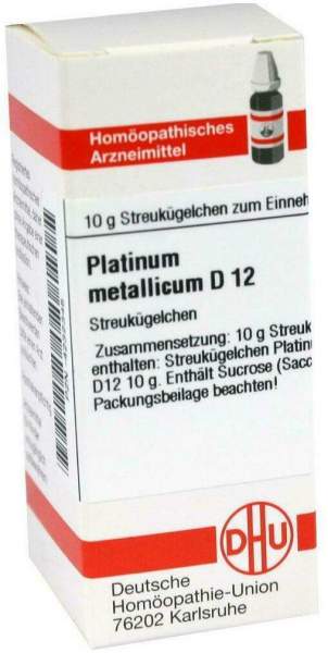 DHU Platinum metallicum D12 Globuli