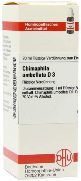 Chimaphila Umbellata D 3 Dilution