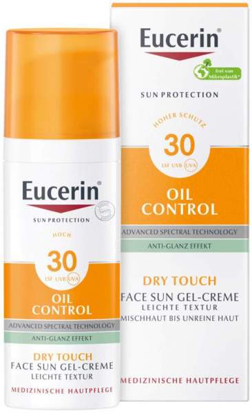 Eucerin Sun Oil Control Face LSF 30 50 ml Gel-Creme