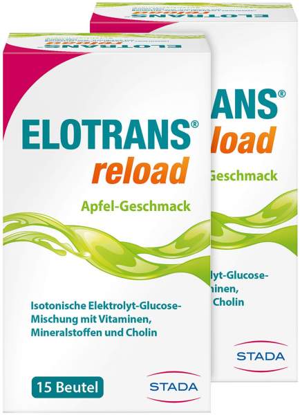 Elotrans reload Apfel 2 x 15 Beutel