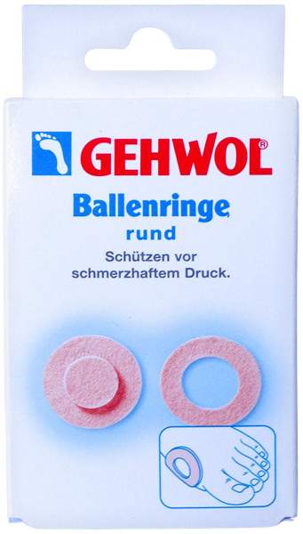 Gehwol Ballenringe Rund 6 Stück