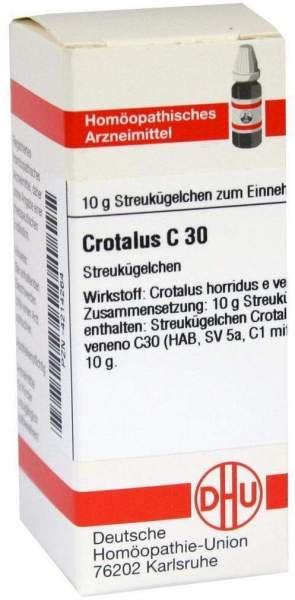 Crotalus C30 Dhu 10 G Globuli