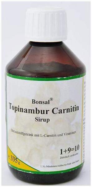 Bonsal Topinambur Carnitin Sirup 335 G