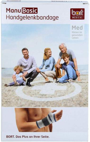 Bort Manubasic Bandage Links L Haut 1 Stück