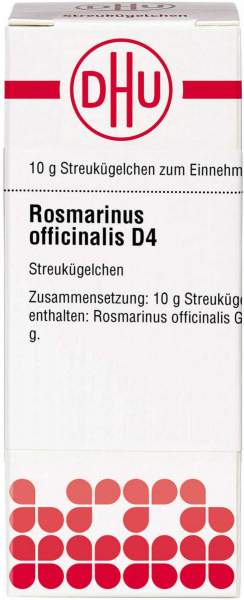 Rosmarinus Officinalis D 4 Globuli 10 G