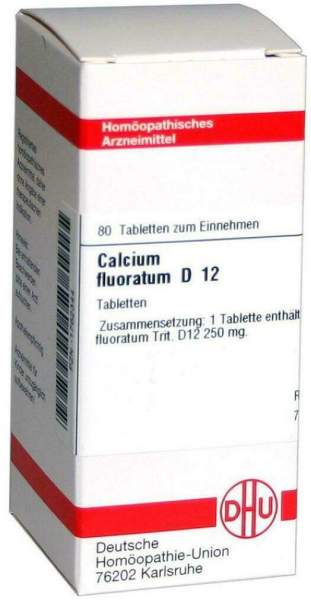 Dhu Calcium Fluoratum D12 80 Tabletten