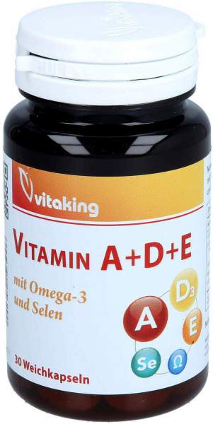 Vitamin A+D+E Weichkapseln 30 Stück