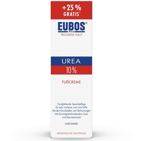 Eubos trockene Haut Urea 10 % Fußcreme 125 ml