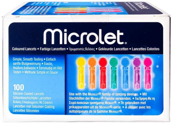 Microlet Lanzetten 100 Stück