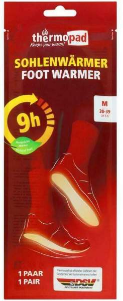 Thermopad Sohlenwärmer M Gr.38-39