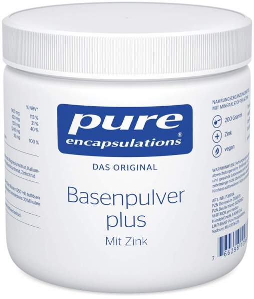 Pure Encapsulations Basenpulver Plus Pur