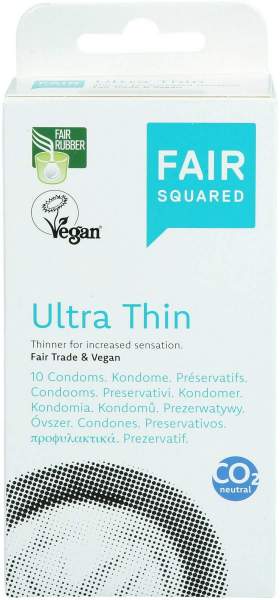 Fair Squared Kondome Ultra Thin 10 Stück