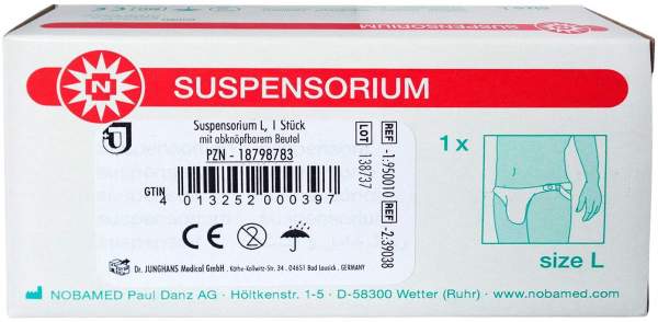 Suspensorium Gr.L Mit Abknöpfbarem Beutel