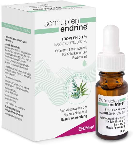 Schnupfen Endrine 0,1% Nasentropfen 10 ml