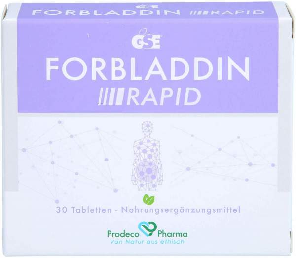 GSE Forbladdin Rapid Tabletten 30 Stück