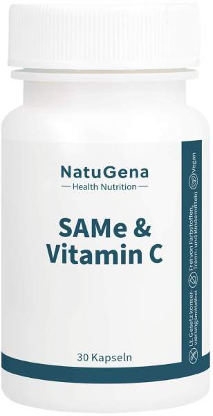 NatuGena SAMe &amp; Vitamin C 30 Kapseln