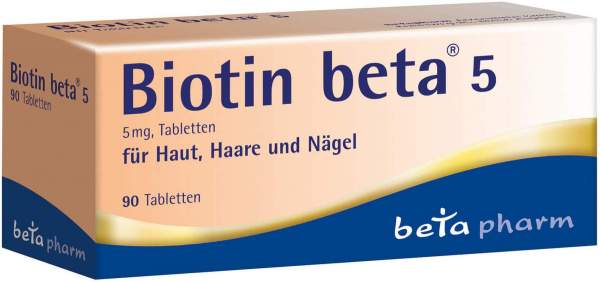 Biotin Beta 5 90 Tabletten