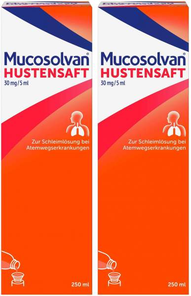 Sparset Mucosolvan 30 mg pro 5 ml 2 x 250 ml Saft