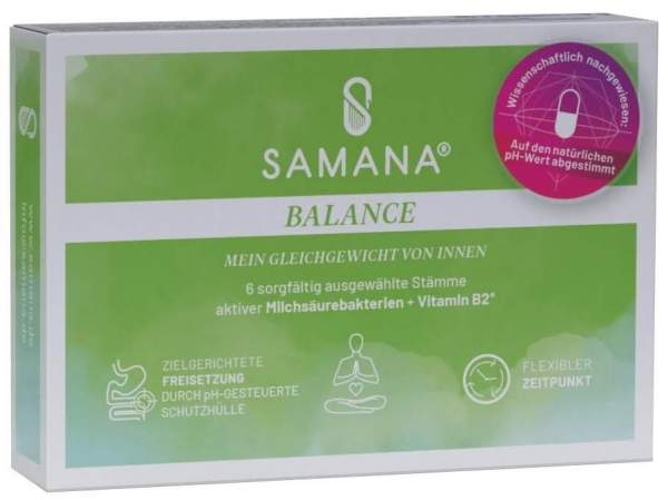 Samana Balance Milchsäurebakterien in Kapseln 30 Stück