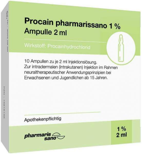 Procain Pharmarissano 1% Inj.-Lsg.Ampullen 2 ml
