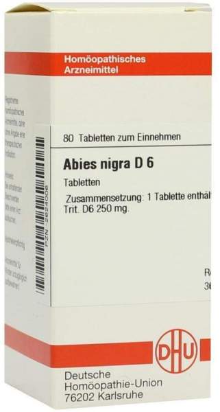 Abies Nigra D 6 Tabletten