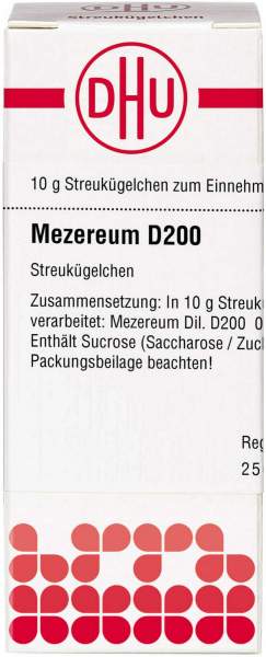 Dhu Mezereum D200 Globuli 10 G