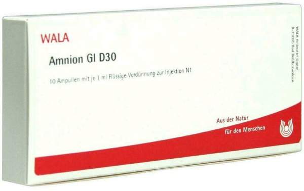 Wala Amnion Gl D30 10 X 1 ml Ampullen