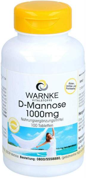 D-Mannose 1000 mg 100 Tabletten