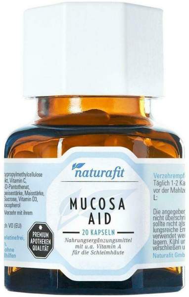 Naturafit Mucosa Aid Kapseln 20 Stk