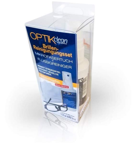 Optikclean Brillenreinigungsset 1 Kombipackung