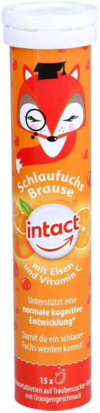 Intact Schlaufuchs Brausetabletten M.Eisen 15 Stück