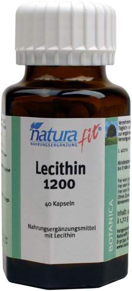 Naturafit Lecithin 1200 Kapseln