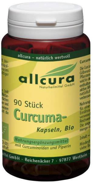 Curcuma 90 Kapseln Bio