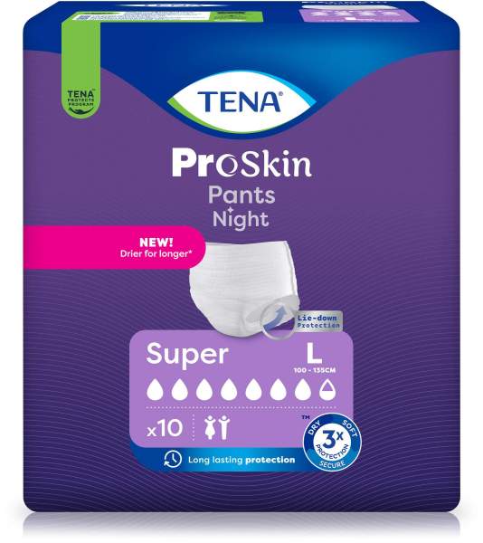 Tena Pants Night Super Größe L 10 Stück