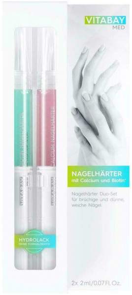 Nagelhärter Duo-Set Mit Calcium und Biotin