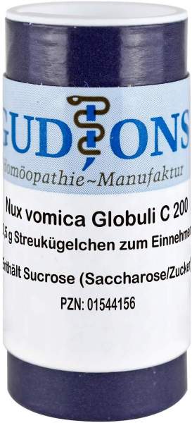 Nux Vomica C 200 Einzeldosis 0,5 G Globuli