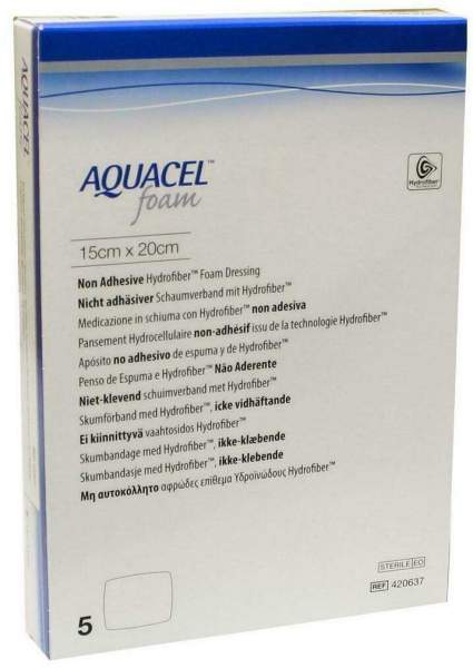 Aquacel Foam N,adh 15x20 cm Verband