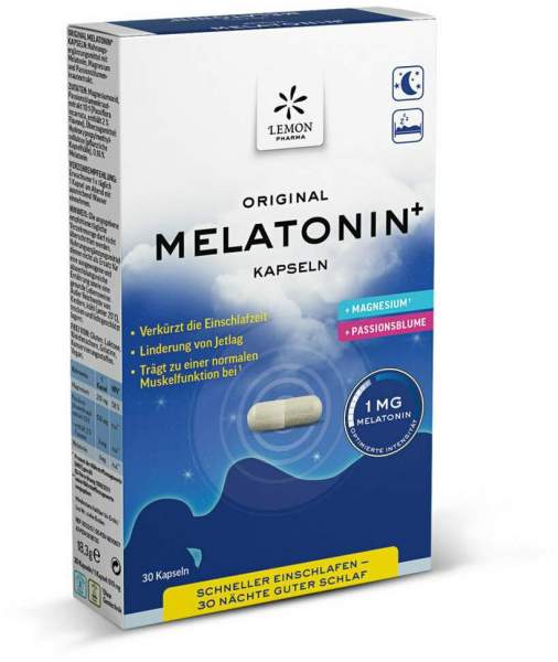 Melatonin Plus 30 Kapseln