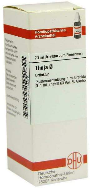 Dhu Thuja Urtinktur 20 ml Dilution