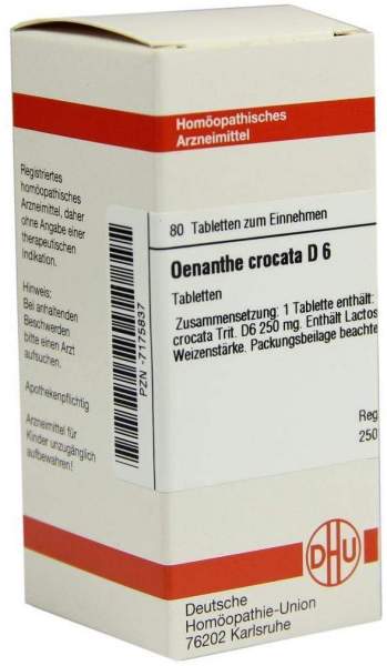 Oenanthe Crocata D6 Tabletten