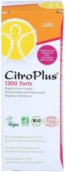 Gse Citroplus 1200 Forte Bio Grapefruitkernextrakt 100 ml