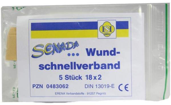 Senada Wundschnell Verband 18x2cm