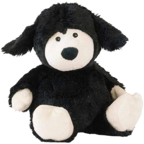 Wärme Stofftier Beddy B. Schaf Schwarz