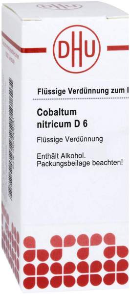 Cobaltum Nitricum D6 Dilution