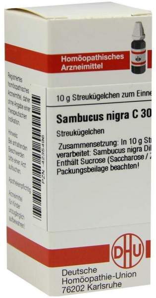 DHU Sambucus nigra C30 Globuli