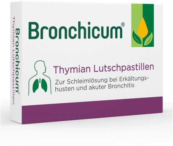 Bronchicum Thymian Lutschpastillen 20 Stück