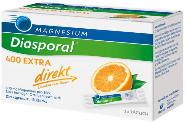 Magnesium Diasporal 400 Extra 50 Direkt Granulat Sticks