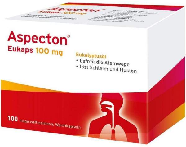 Aspecton Eukaps 100 mg 100 magensaftresistente Weichkapseln